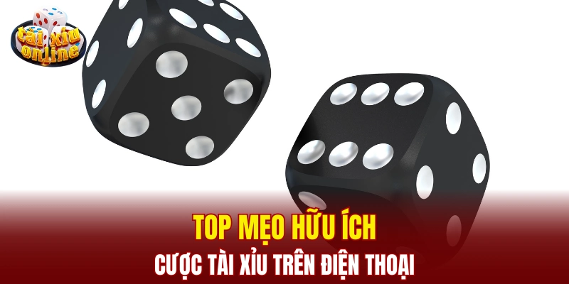 Top mẹo chơi tài xỉu trên điện thoại bổ ích từ chuyên gia